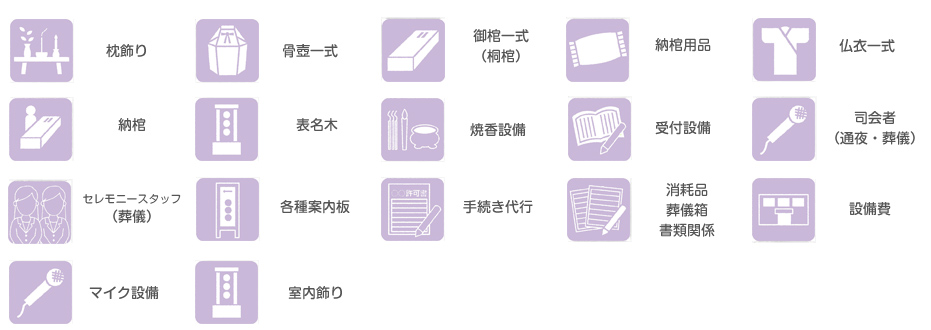 基本料金に含まれるもの